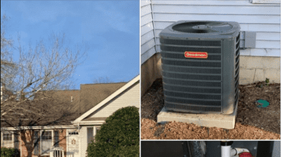 60,000 BTU per Hour Furnace and 2.5 Ton Air Conditioning Unit Photo