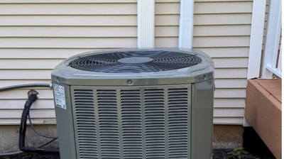 4-Ton Air Conditioning Unit and ValAir Bear Filter Photo