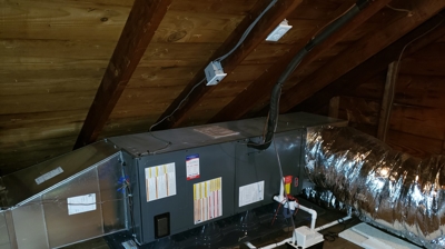 AC Unit's Duct Work Photo