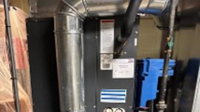 100,000 BTU per hour furnace in a home in Piscataway, NJ Photo