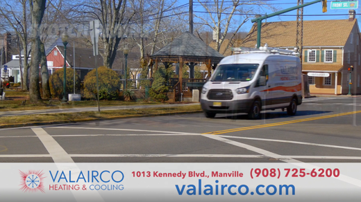 Valairco Van Driving on the Street